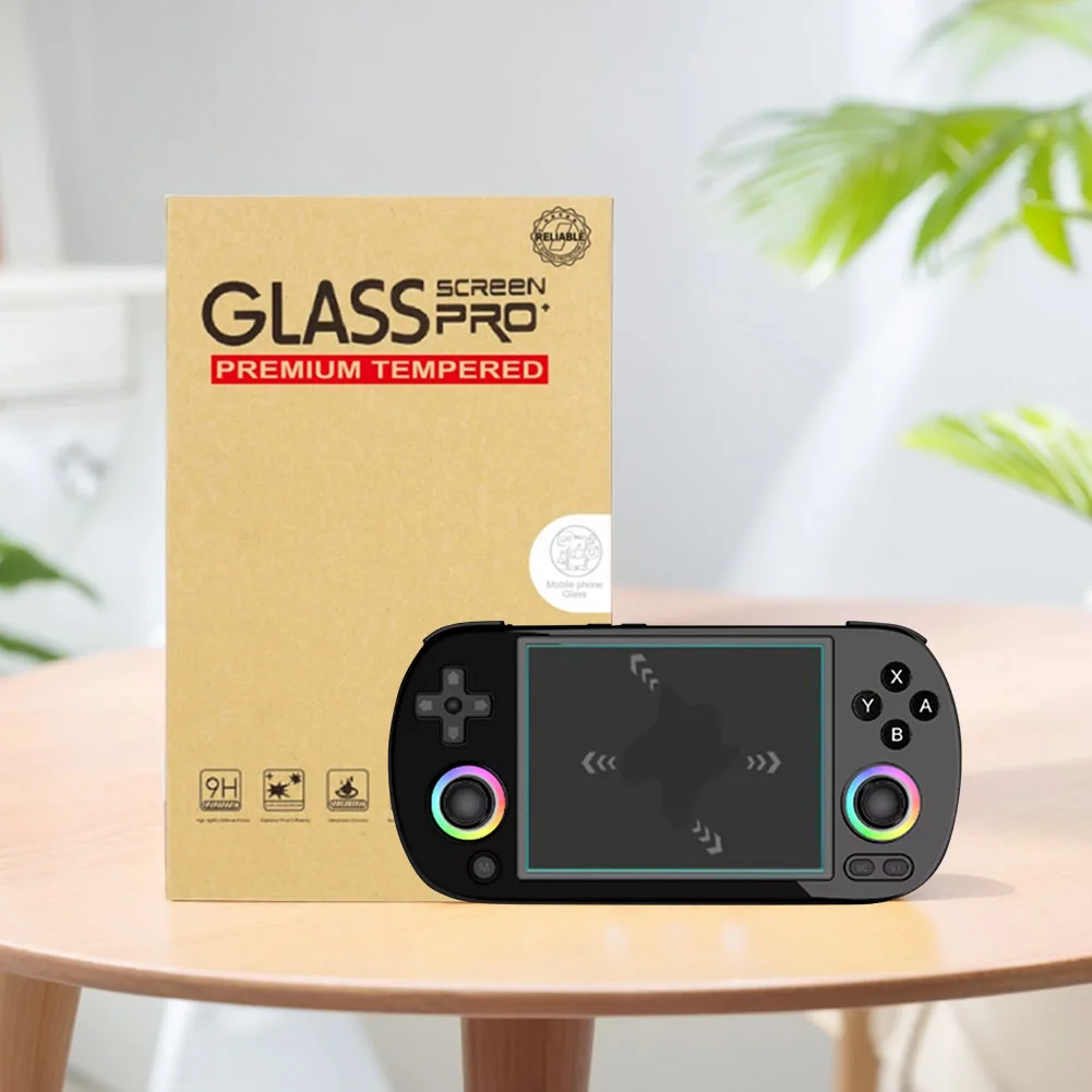 AtFoliX Protecteur D'écran Compatible Avec Anbernic RG556 Film Protection D' écran, Antiréfléchissant Et Absorbant Les Chocs FX Film Protecteur (3X