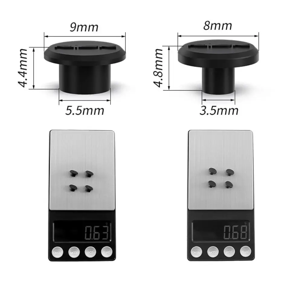 4pcs Dustproof Brake Filling Nozzle Caps DIY Repairing Bleed Screw Cap Hydraulic Disc Brake Filling Caps for Shimano