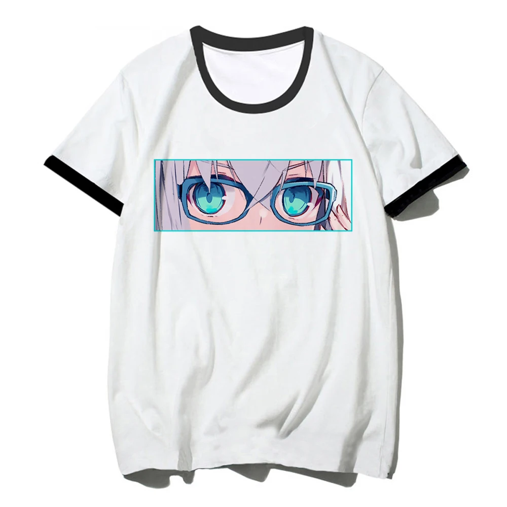 

Anime Eyes Tee women streetwear t-shirts female comic Japanese funny clothing