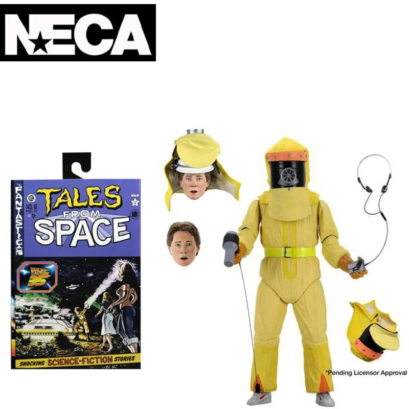 

In Stock NECA Original Marty Back To The Future 7 Inches Scale Action Figure Ultimate Tales From Space Toys for The Boy