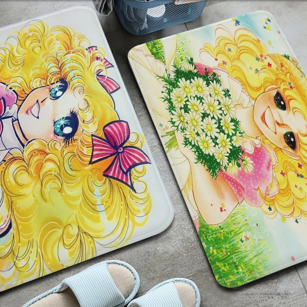 

Candy Women Floor Mat Floor Mat Nordic Style Home Doormat Bathroom-Toilet Mats Bedroom Hotel Decor Mat