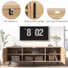 70 Inch Mid Century Modern TV Stand for 75 Inch TV, Wood TV Stand with Storage, Entertainment Center for Living Room Bedroom 4