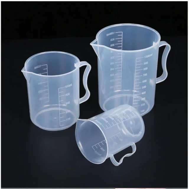 Transparent Plastic Graduated Measuring Cup  Dry Measuring Cups Liquid -  Plastic - Aliexpress