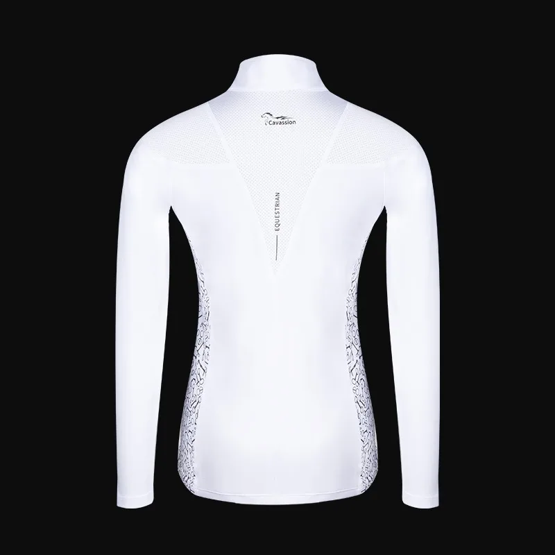 cavassion equestrian long sleeve T shirt riding horse competition horse riding equestrian euipments 2