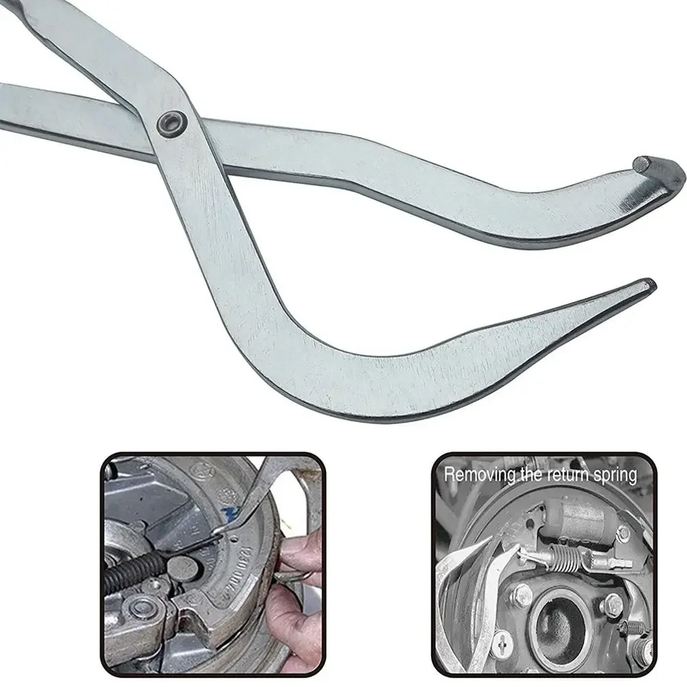 31cm Car Vehicle Drum Brake Line Shoe Return Spring Repair Car Remover Workshop Tool Installer Plier Tools 5