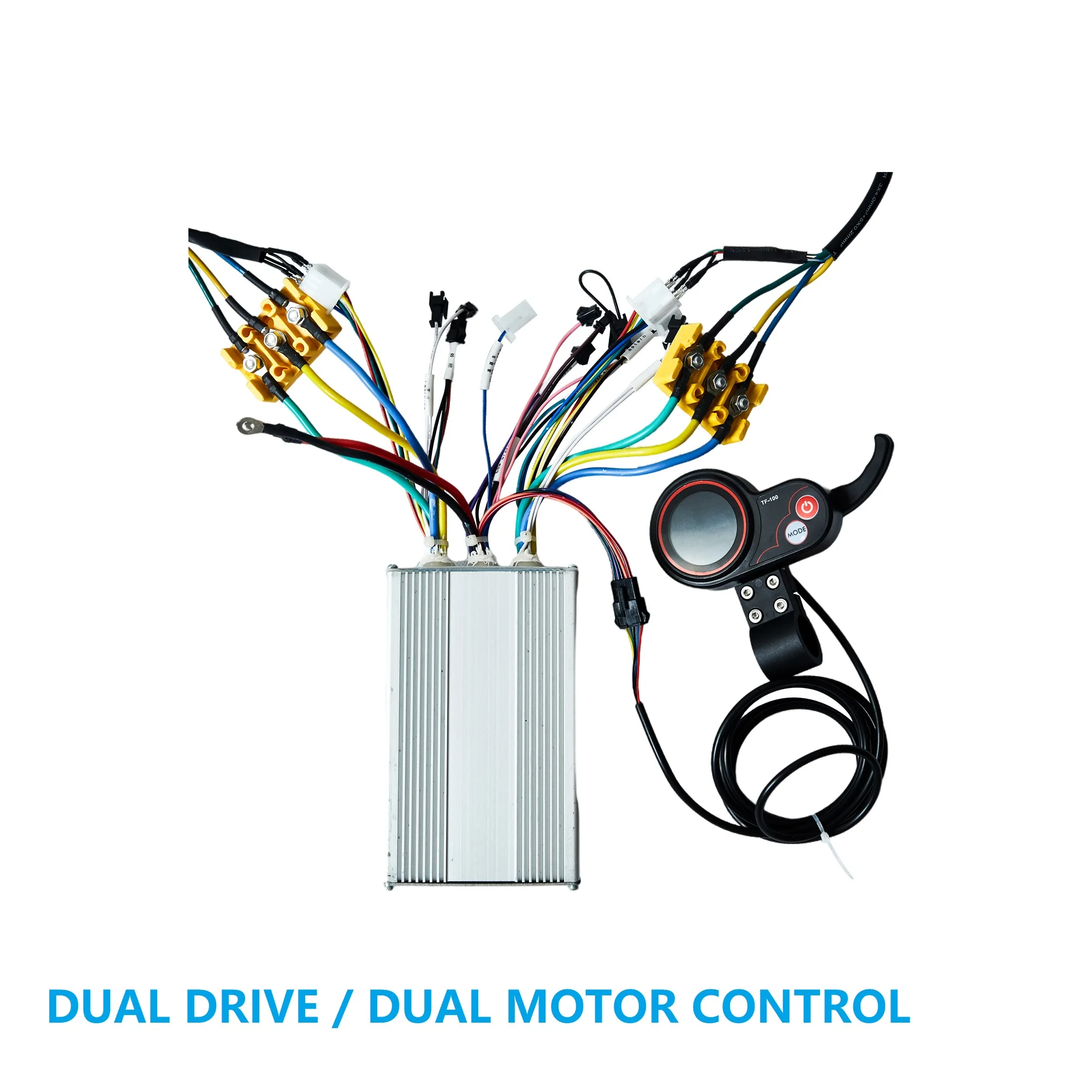 AllInOne48v60v72vDualDriveScooterControllerDoubleMotor