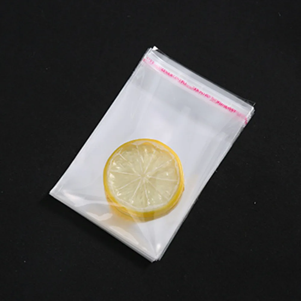 500Pcs High Transparent Small Self Adhesive Seal OPP Bags,All Clear Plastic Gift Jewelry Packaging Self-sealing Candy Poly Pouch 5