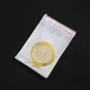 500Pcs High Transparent Small Self Adhesive Seal OPP Bags,All Clear Plastic Gift Jewelry Packaging Self-sealing Candy Poly Pouch 5