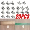 Shelf Support Columns Cabinets Wardrobes Laminated Boards Dowels Glass Nickel Plated Dowels Fixed Brackets Furniture Hardware 1