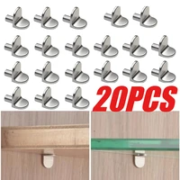 Shelf Support Columns Cabinets Wardrobes Laminated Boards Dowels Glass Nickel Plated Dowels Fixed Brackets Furniture Hardware 1