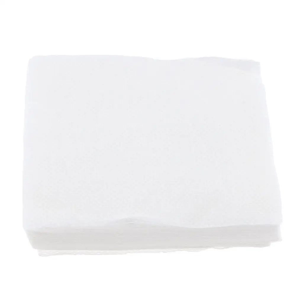 2-4pack 200x Disposable Face Cleansing Makeup Removing Square Cotton Pads Nail