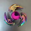 1 Pieces Alloy Finger Spinner Colorful Gyroscope Adult Office Decompression Toys 4