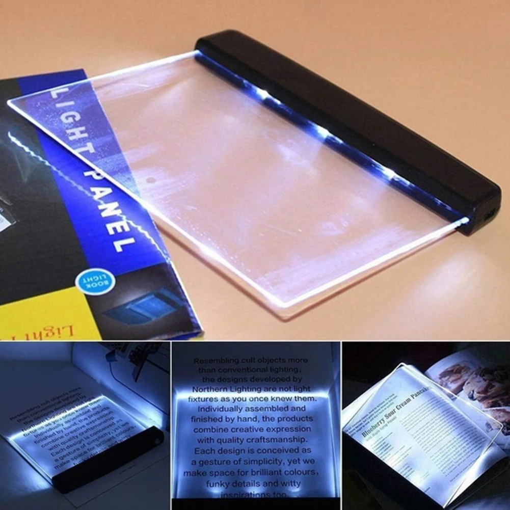 

Student Led ABS Tablet Book Light Adjustable High Brightness Eye Protective Night Reading Light Desk Lamp Drop Shipping