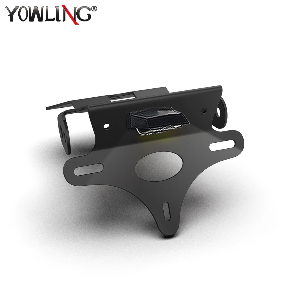 GSX 8S /8R 후면 테일 깔끔한 등록 플레이트, 거치대 펜더 제거기 번호 번호판, 스즈키 GSX-8S GSX-8R 2023-2026