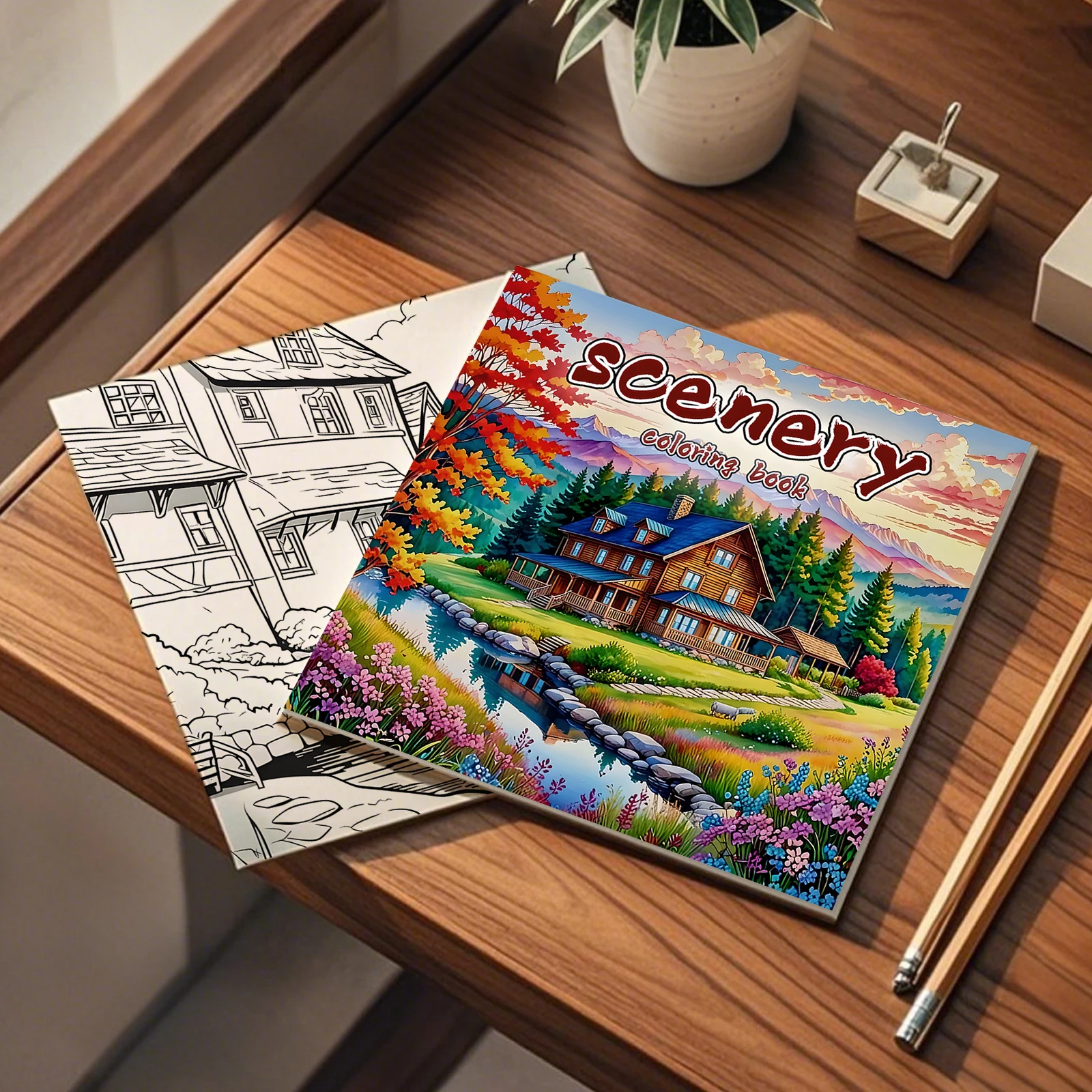1pc Art Coloring Book 24 Page Coloring Books Gift For Birthday Party Relieve Stress Kill Time Graffiti Painting Drawing Art Book 3