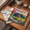 1pc Art Coloring Book 24 Page Coloring Books Gift For Birthday Party Relieve Stress Kill Time Graffiti Painting Drawing Art Book 3