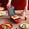 650W Electric Sandwich Maker Waffle Maker Toaster Baking Multifunction Breakfast Machine Takoyaki Donuts Sandwichera 220V 1