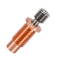  RAMPS E3D V6 Throat Heat Break Bi-Metal Titanium Alloy Copper Throat For 1.75mm Prusa i3 Hotend Heater Block 3D Printer Parts 