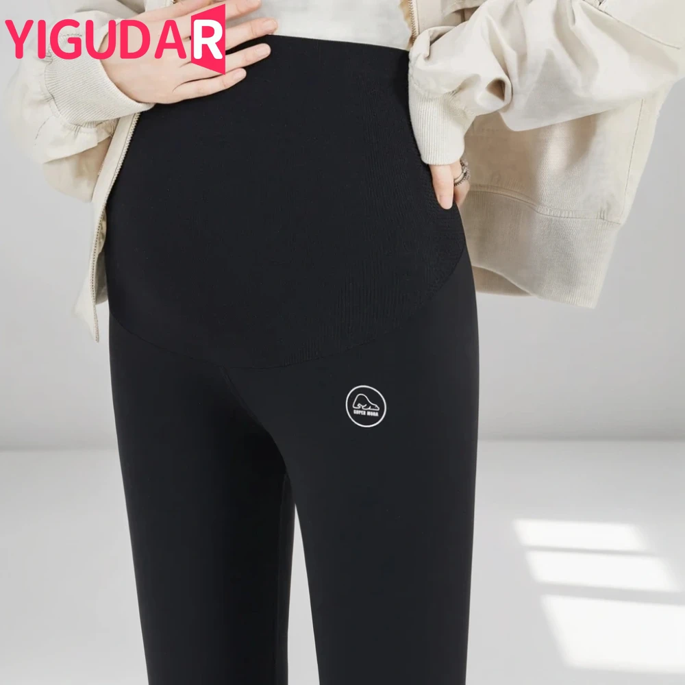 Maternity Leggings Pregnant Women Clothing High Waist Belly Pants Spring Autumn