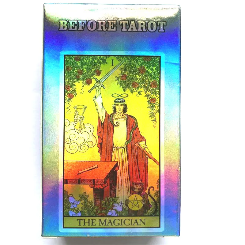 Tarocchi oracle card misteriosa divinazione fumetti carta dei tarocchi ragazza femminile gioco di carte gioco da tavolo carte da gioco inglesi con guida PDF