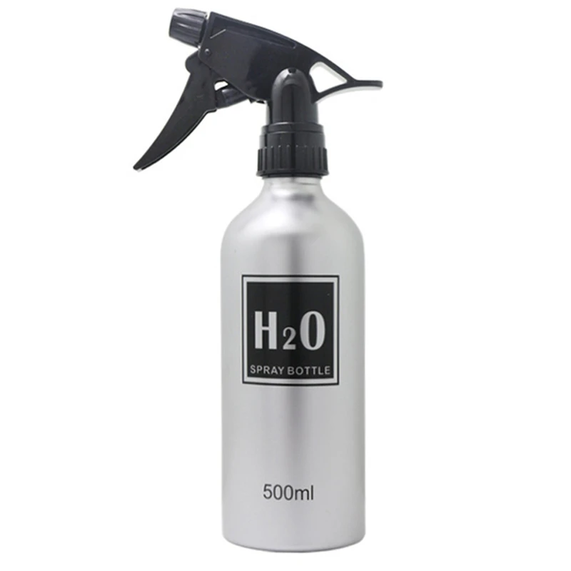 High Pressure Continuous Spray Bottle Atomizer for Hairdressing - Portable Beauty Barber Container, 300/500ML Capacity
