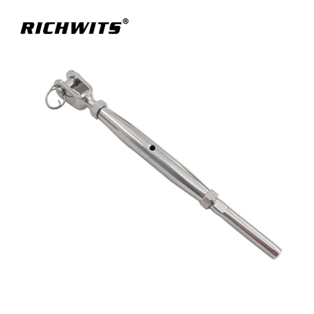 Kit Ferramenta Per Ringhiera In Cavo 20 Pezzi T316 Acciaio Inox 1/8 Tensionatore Invisibile