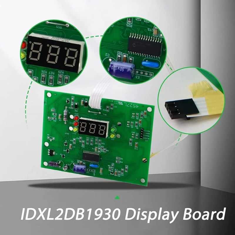 

Display Board Compatible for Swimming Pool Heating Circuit Board H200FDN H250FDN H300FDN H400FDN H300FDP H350FDP H400FDP