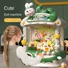 Automatic Doll Machine Toy for Kids Mini Cartoon Coin Operated Play Game Claw Crane Machines with Light Music Children Toy Gifts 1