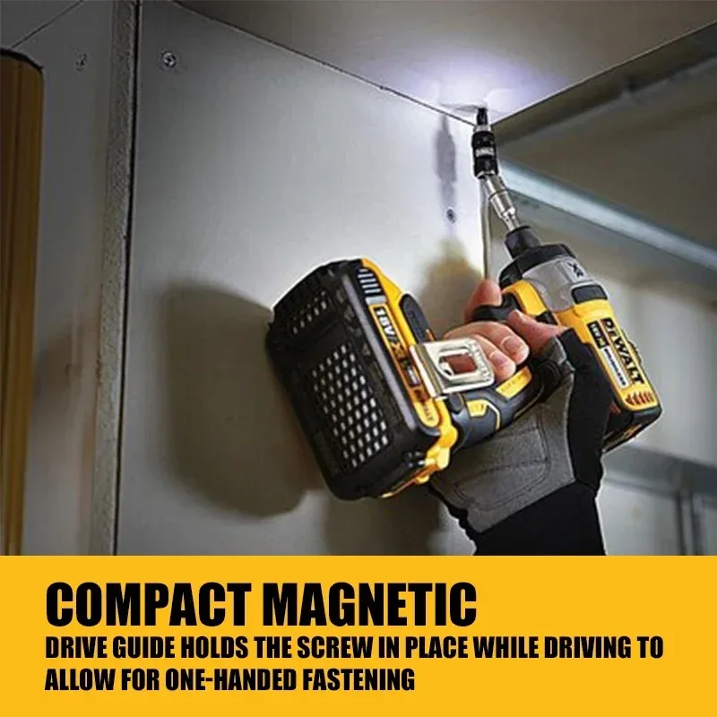 Magnetic Drill Bit Holder Adjustable Pivoting Tip DEWALT DT7505-QZ