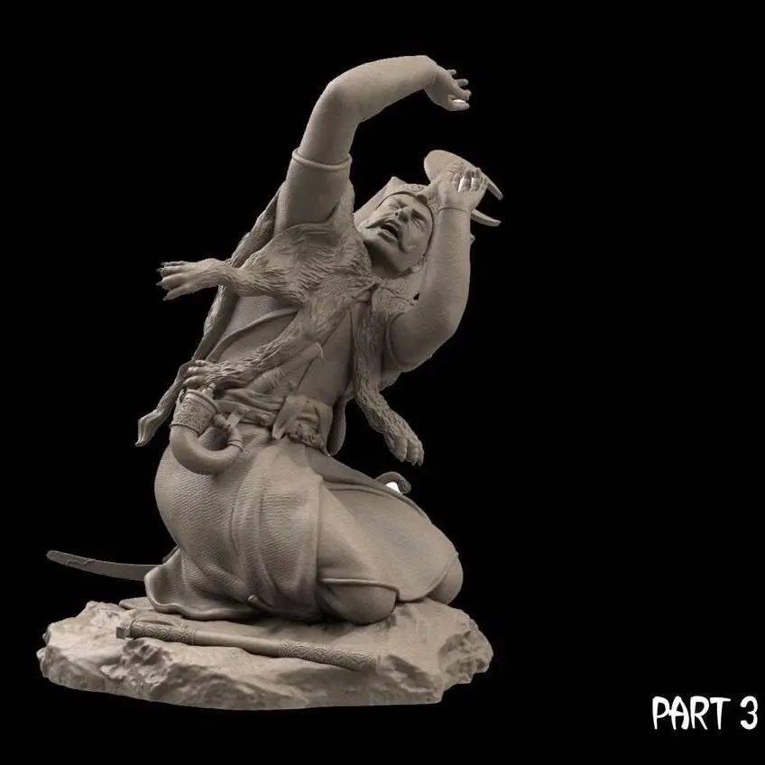 

1/24 Resin Model Figure GK , Unassembled and unpainted kit