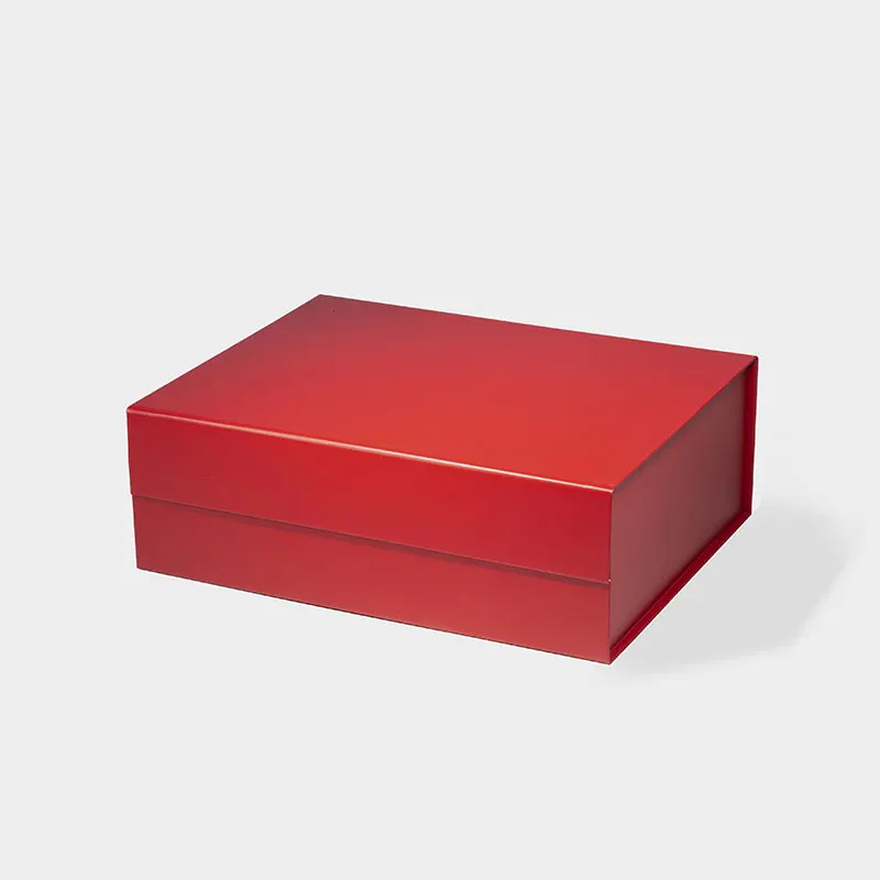 Elegant Black and White Magnetic Closure Luxury Gift Boxes, Deep A4 Size