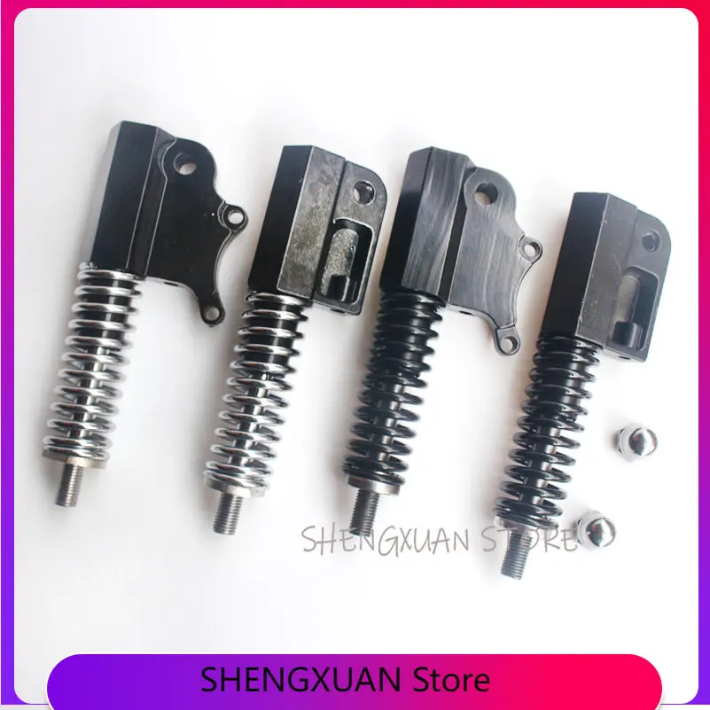 

2 Pcs Front Suspension Hydraulic Shock Absorber Outdoor Scooter Electric Parts Hole Threaded Shockproof Spring Rebound Damping