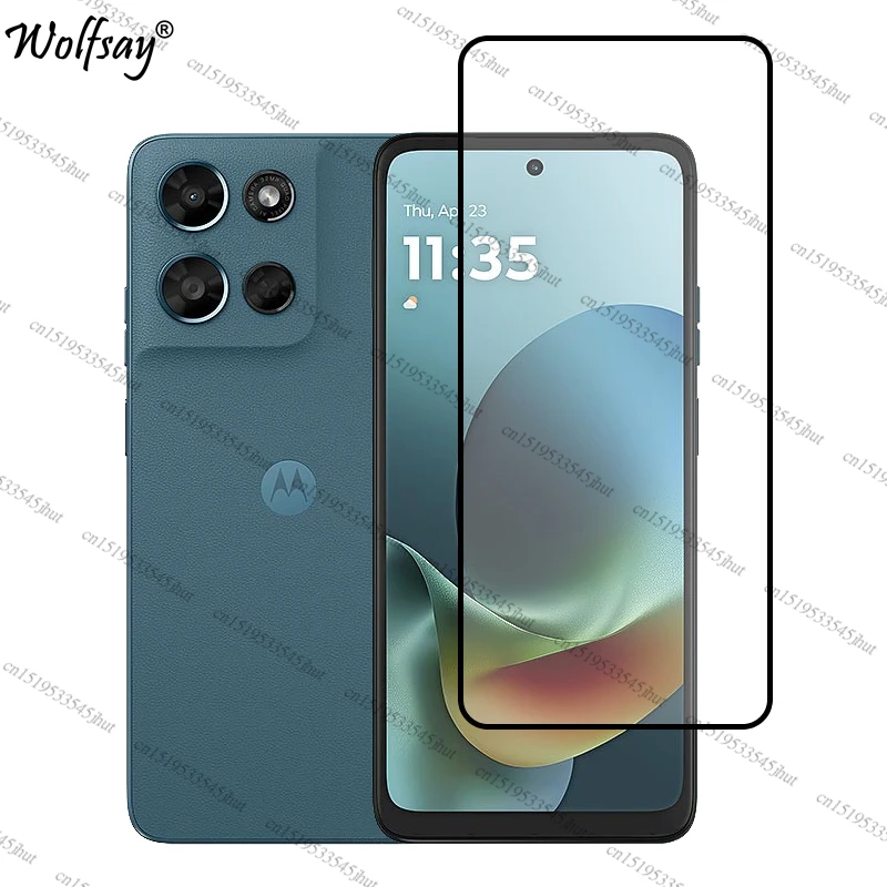 Premium Full Glue Tempered Glass Screen and Camera Protector