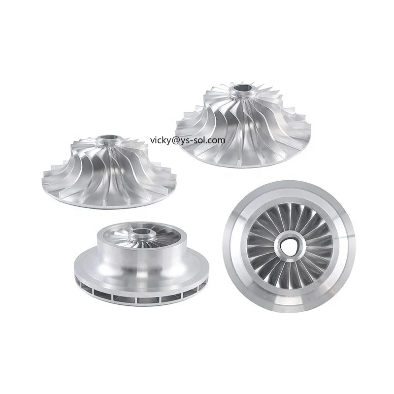 

5 Axis CNC Machining Automotive Spiral Fan Blades Milling Auto CNC Parts with OEM Services Machine Lathe Precision Aluminum