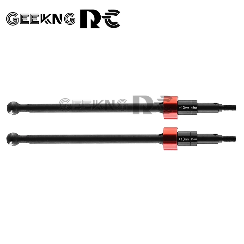 

2pcs Steel Metal Front Rear Drive Shaft CVD Driveshaft 86246 for HPI Savage X Flux XL 1/8 RC Car Upgrade Parts Accessories