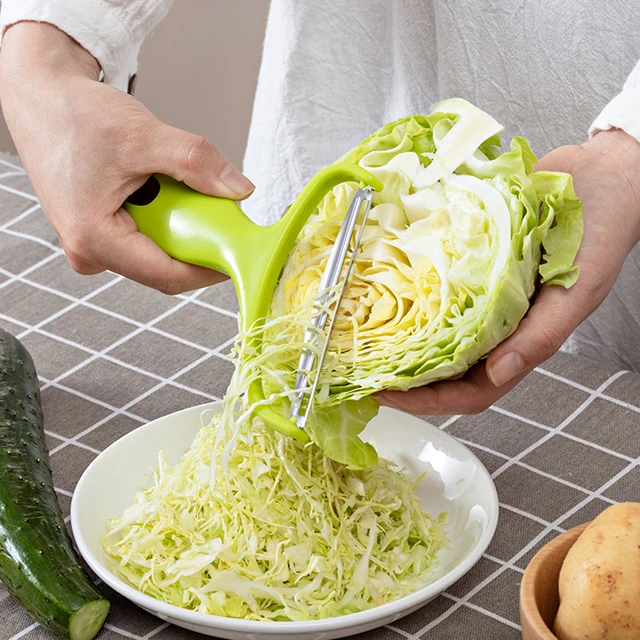 Stainless Steel Cabbage Slicer Vegetables  Shredders Slicers Graters  Kitchen Slice - Fruit & Vegetable Tools - Aliexpress