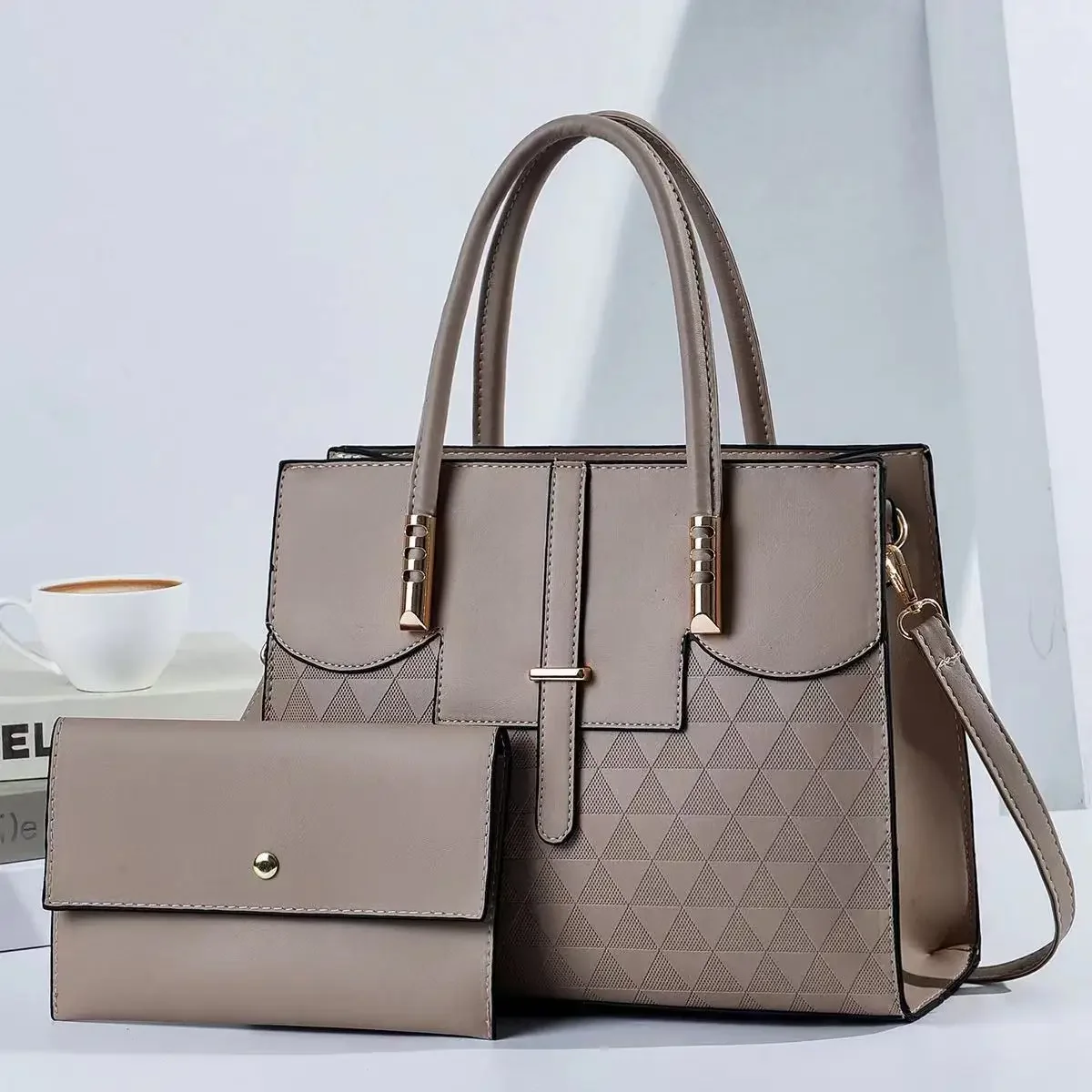 Hot Sale Of The Season New Fashionable PU Women's Handbag Set Crossbody Stylish Shoulder Bag