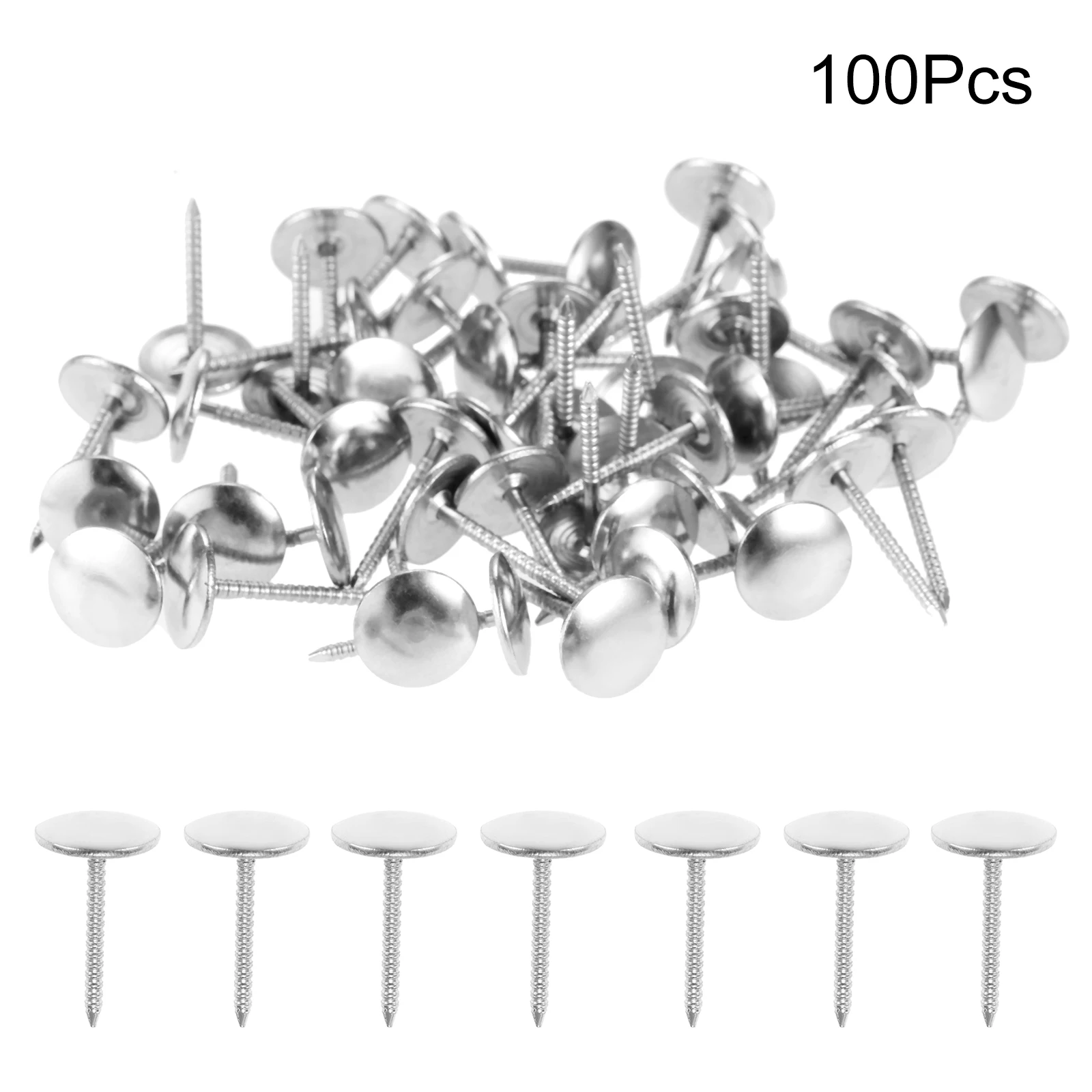 100/200pcs Silver Upholstery Nails Jewelry Chest Box Gift Wine Wooden
