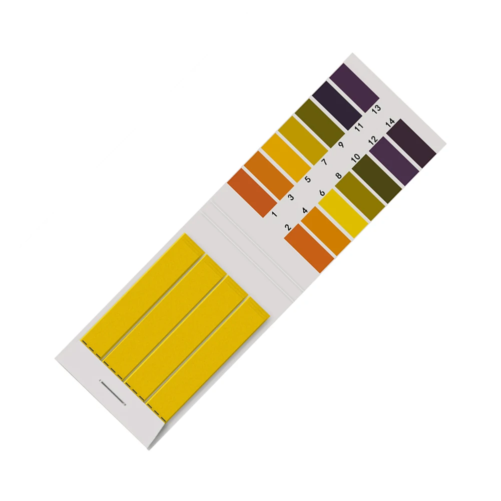 80 Pcs PH Test Papers 1-14 PH Wide Range Strips with Comparison Chart Precision Professional for Water Wine Saliva Urine Soil