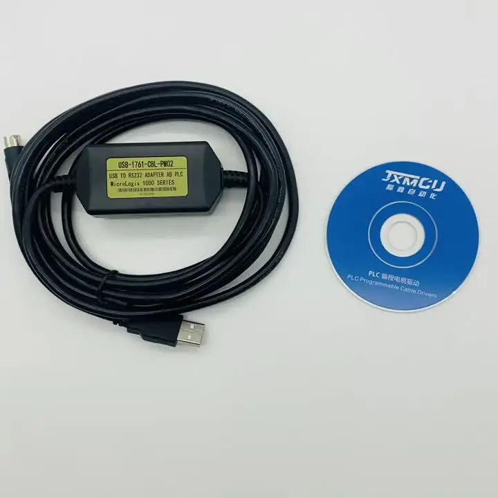 Câble De Programmation 1761-CBL-PM02 Pour MicroLogix 1000/1200/1400/1500 - Neuf Sous Blister Allen-Bradley