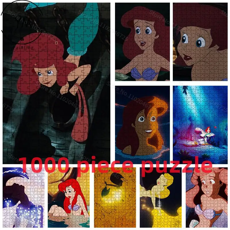 

Пазл «маленькая русалочка» Disney, 1000 шт.
