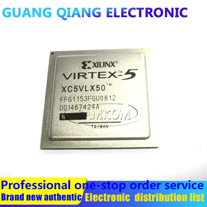 

1 шт XC5VLX50-1FFG1153I IC FPGA 560 I/O 1153FCBGA