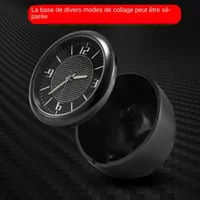 Horloge de voiture Shoous Mini Automobiles, montre numérique à coller interne, mécanique, horloges à quartz, ornement automatique, 40mm, 43mm 4