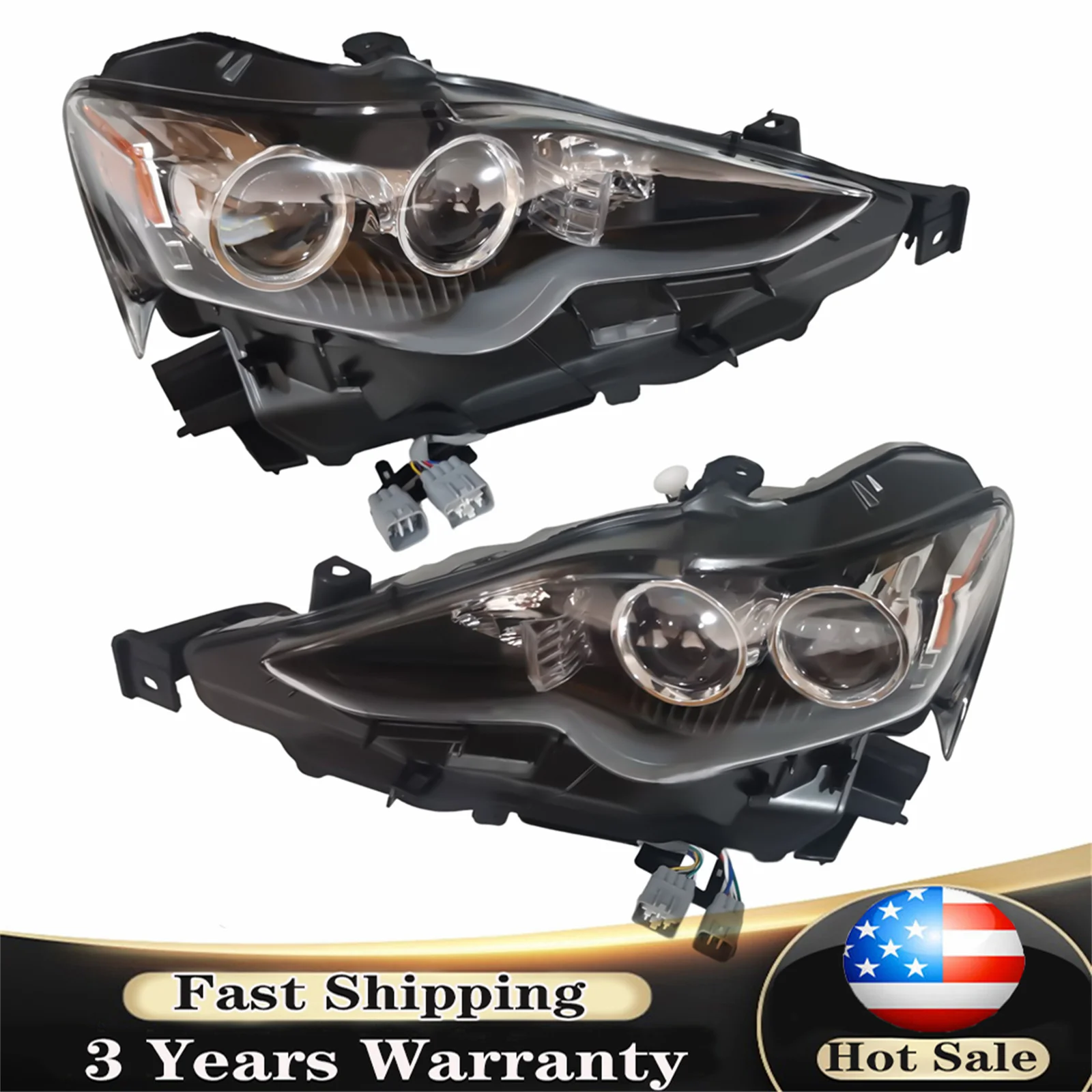 LED Headlights Headlamp Assembly For Lexus IS250 IS350 2014 2015 2016 Left or Right Side