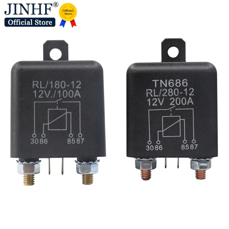 1pc High Current Relay Starting Relay 200a 100a 12v/24v Power