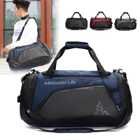 Gym Sports Bag With Waterproof Travel Fitness Bag Durable Multifunctional Men's Training Handbag Outdoor Sporting Swimming Tote  1