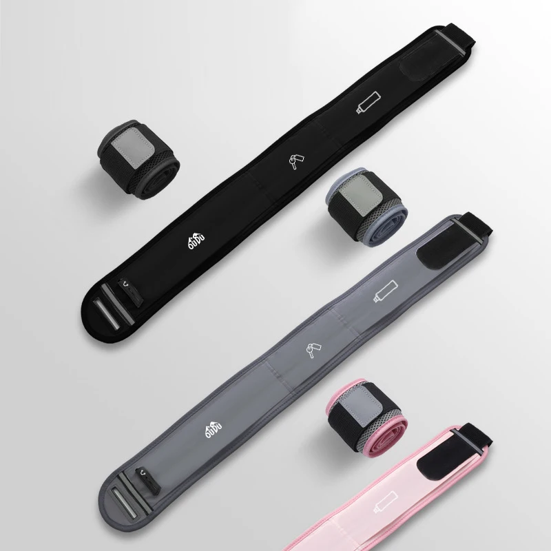 러닝 허리 가방 스포츠 핸드폰 패니 팩 남성 여성 방수 숨겨진 Puch 야외 하이킹 사이클링 휴대용 물병 벨트