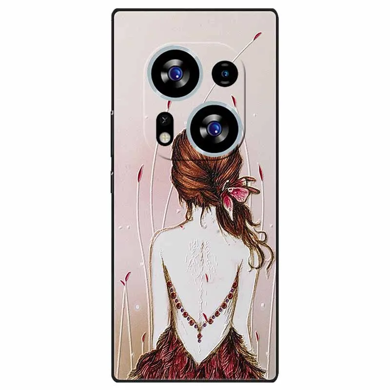 Charming 3D Relief Soft TPU Silicone Phone Case for Tecno Phantom X2 Series