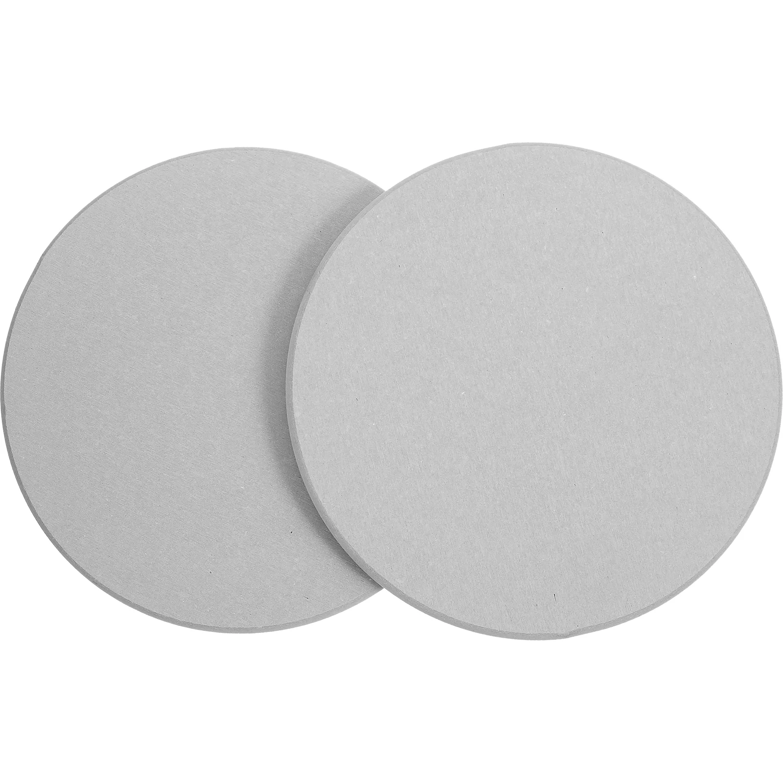 

2Pcs Diatomite Earth Flowerpot Pads Bathroom Trays Soap Dish Water Absorbing Pads for Garden