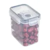 Sealed Plastic Food Storage Box Cereal Candy Dried Jars With Lid Fridge StorageTank Containers Household Items Kitchen Organizer 5